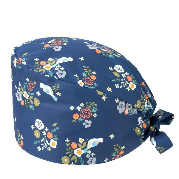 Floral Printed 100% Cotton Scrub Cap | Hospital-Grade for Healthcare Teams