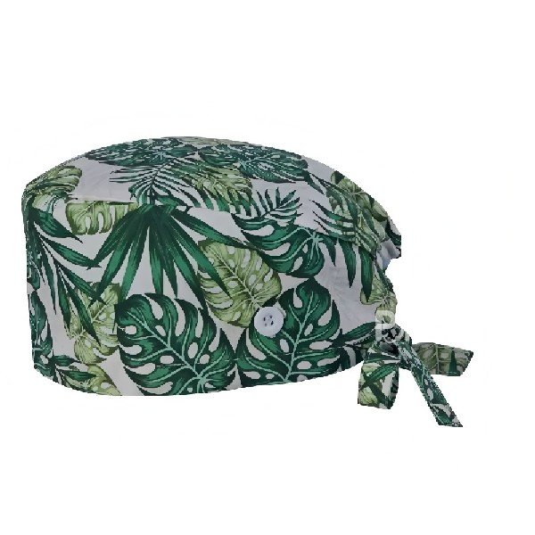 Floral Printed 100% Cotton Scrub Cap | Hospital-Grade for Healthcare Teams