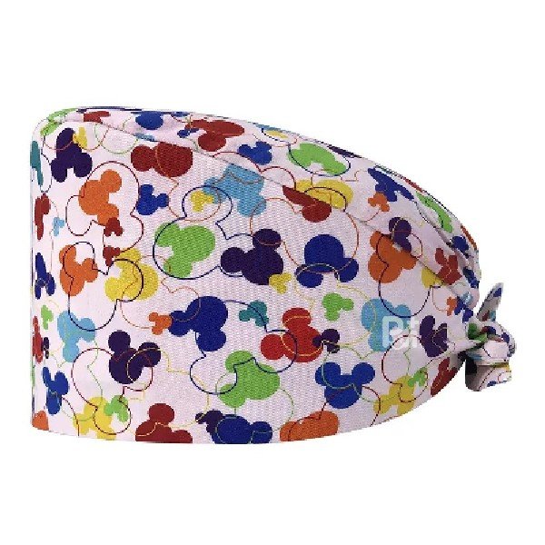 Floral Printed 100% Cotton Scrub Cap | Hospital-Grade for Healthcare Teams
