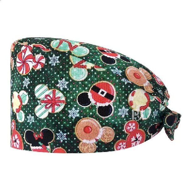 Floral Printed 100% Cotton Scrub Cap | Hospital-Grade for Healthcare Teams