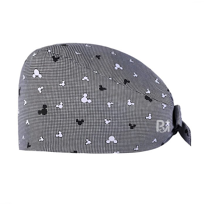 print-tie back-scrub-cap 1
