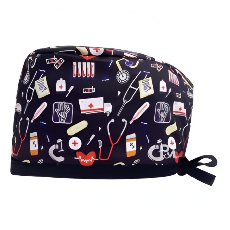 Classic Scrub Caps Medical Themed – Unisex Professional Comfort for Healthcare Staff