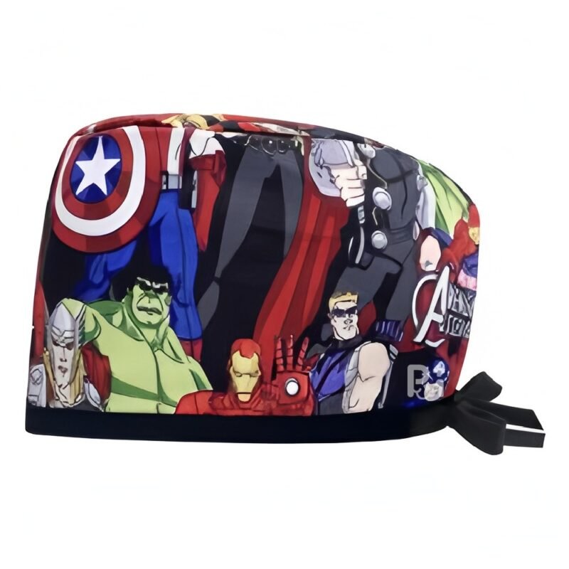 Classic Scrub Caps Cartoon – Feminine Professional Comfort for Healthcare Staff