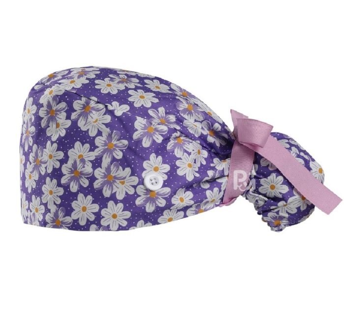 Floral-ponytail cap 32