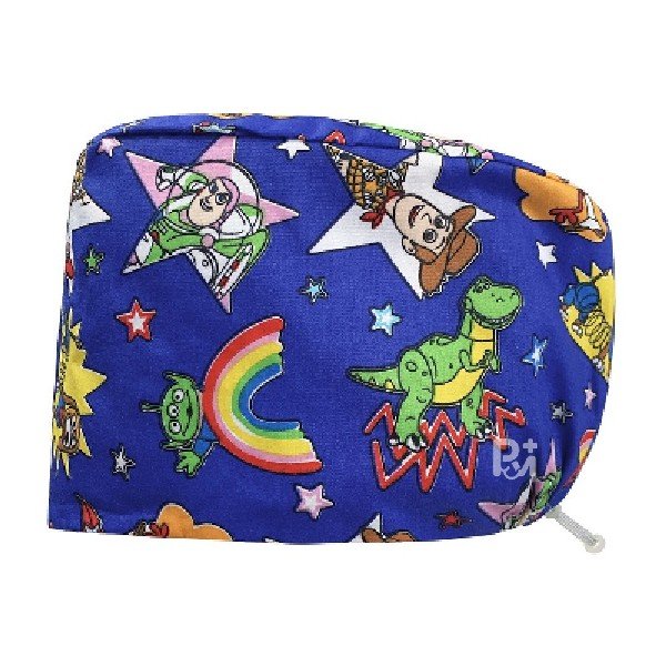 Scrub Caps Gourd Elastic Cartoon – Feminine Professional Comfort for Healthcare Staff