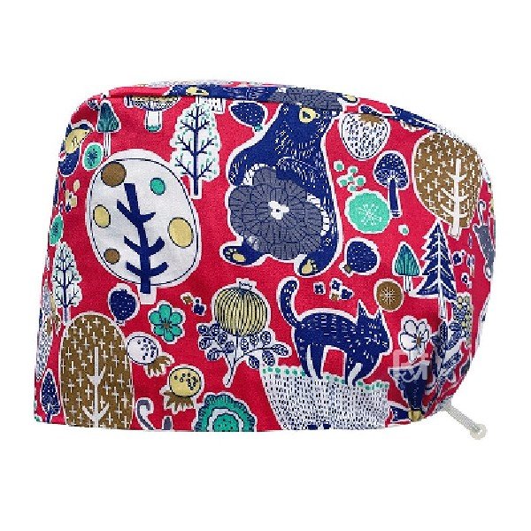 Scrub Caps Gourd Elastic Cartoon – Feminine Professional Comfort for Healthcare Staff