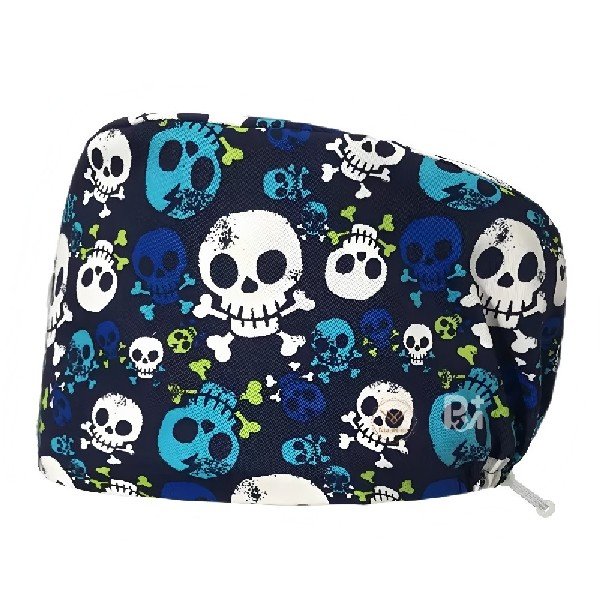 Scrub Caps Gourd Elastic Cartoon – Feminine Professional Comfort for Healthcare Staff