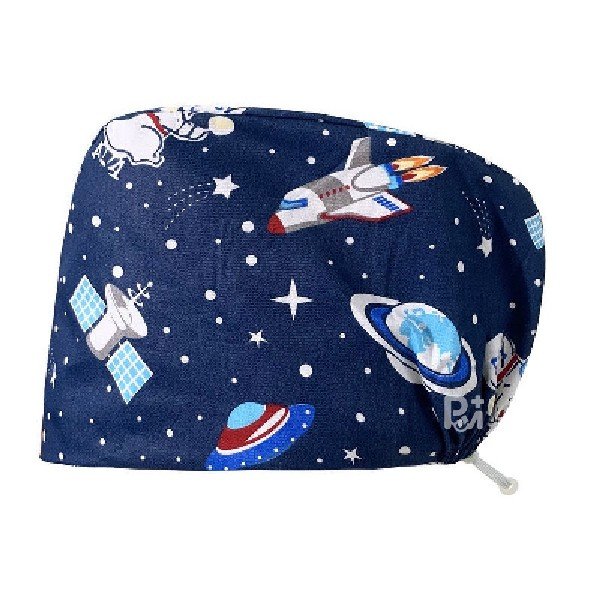 Scrub Caps Gourd Elastic Cartoon – Feminine Professional Comfort for Healthcare Staff