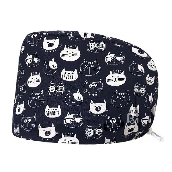 Scrub Caps Gourd Elastic Cartoon – Feminine Professional Comfort for Healthcare Staff