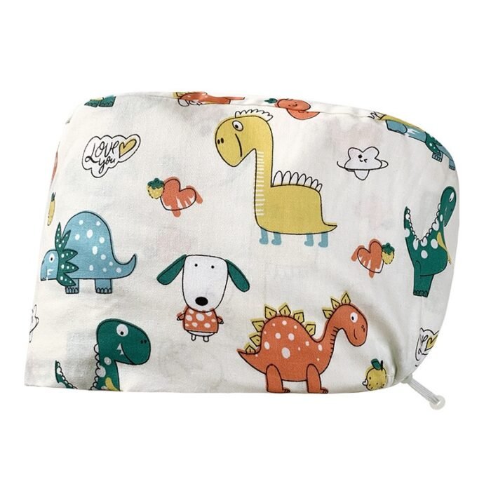 Scrub-Caps -Gourd-Elastic -dinosaur 4