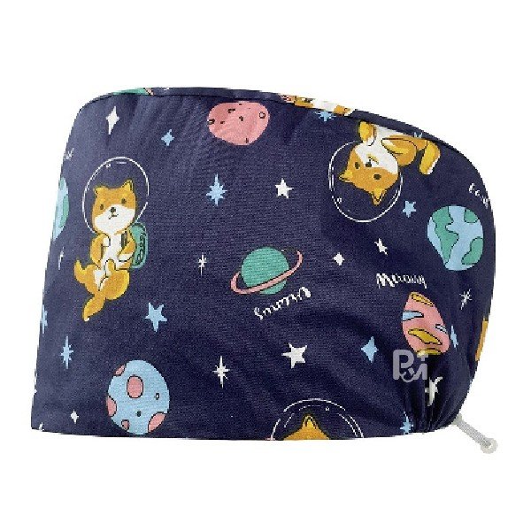 Scrub Caps Gourd Elastic Cartoon – Feminine Professional Comfort for Healthcare Staff