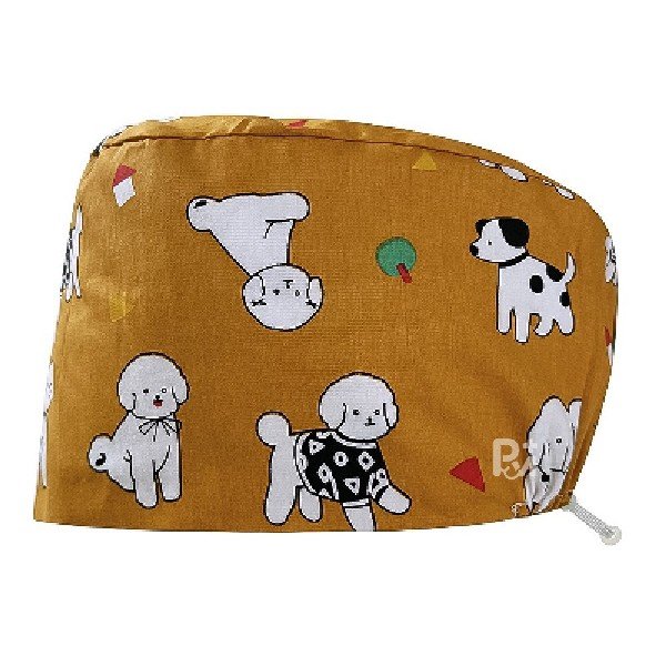 Scrub Caps Gourd Elastic Cartoon – Feminine Professional Comfort for Healthcare Staff