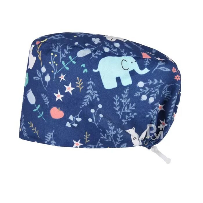 Scrub-Caps -Gourd-Elastic-elephant 2
