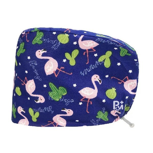 Scrub Caps Gourd Elastic Cartoon – Feminine Professional Comfort for Healthcare Staff