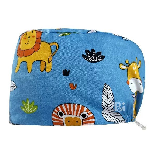 Scrub Caps Gourd Elastic Cartoon – Feminine Professional Comfort for Healthcare Staff