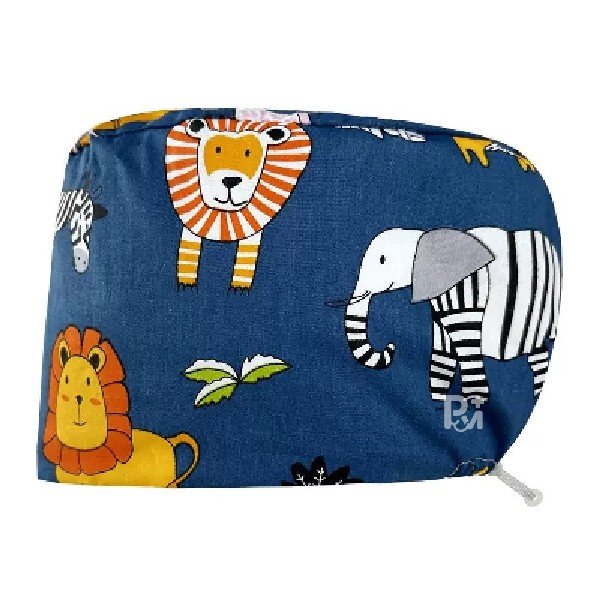 Scrub Caps Gourd Elastic Cartoon – Feminine Professional Comfort for Healthcare Staff