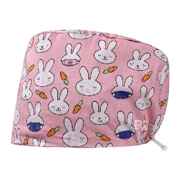Scrub Caps Gourd Elastic Cartoon – Feminine Professional Comfort for Healthcare Staff