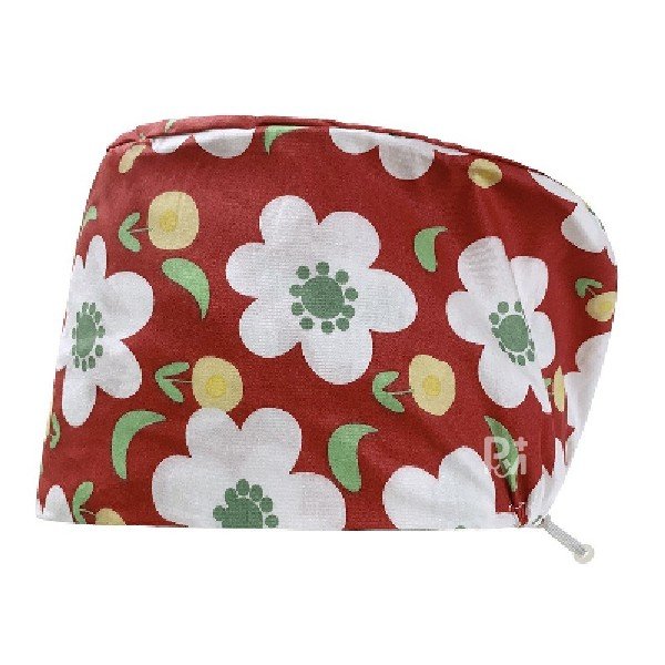 Scrub Caps Gourd Elastic Floral – Feminine Professional Comfort for Healthcare Staff