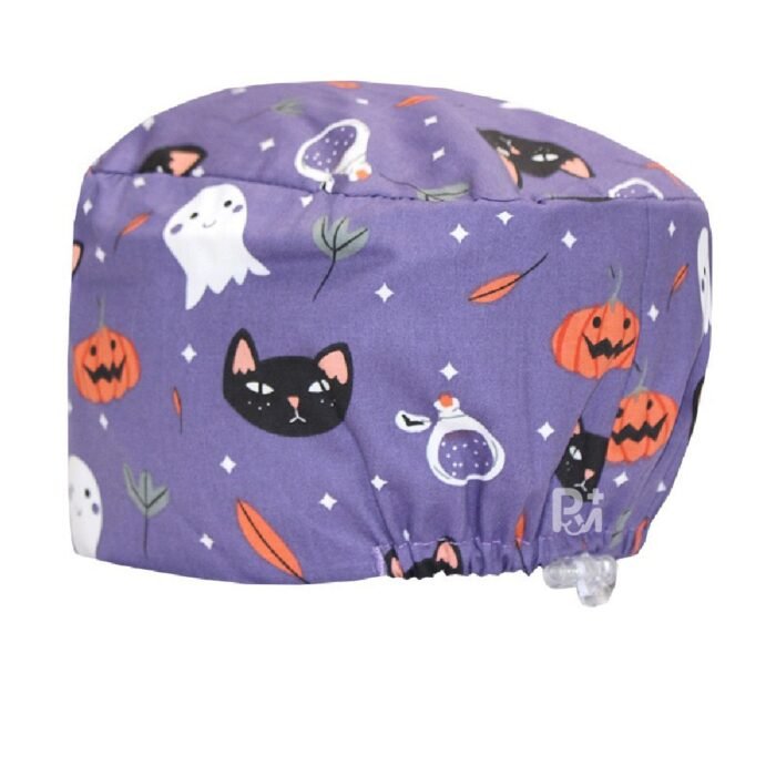 gourd-elastic-halloween-prints-cap