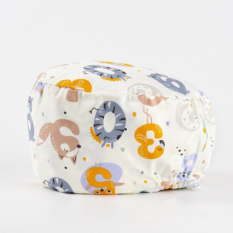 Scrub Caps Gourd Elastic Cartoon – Feminine Professional Comfort for Healthcare Staff