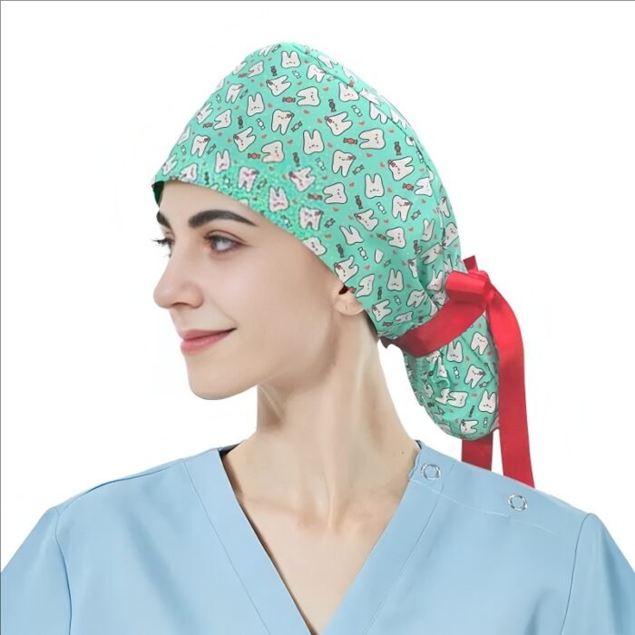 tooth-scrub-cap-ponytail 1