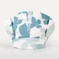 white-floral-bouffant-scrub-cap 1