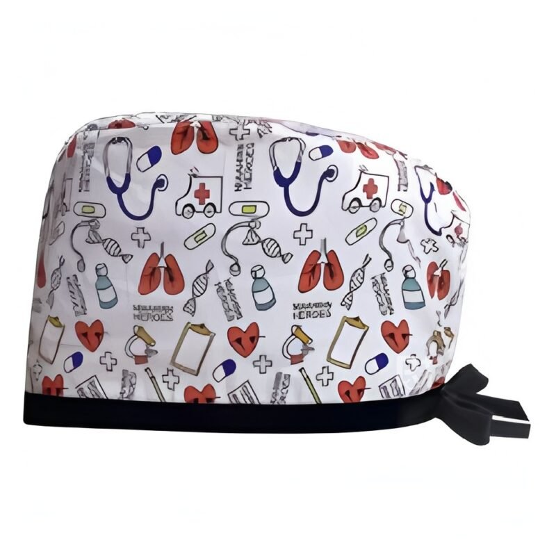 Classic Scrub Caps Medical Themed – Unisex Professional Comfort for Healthcare Staff