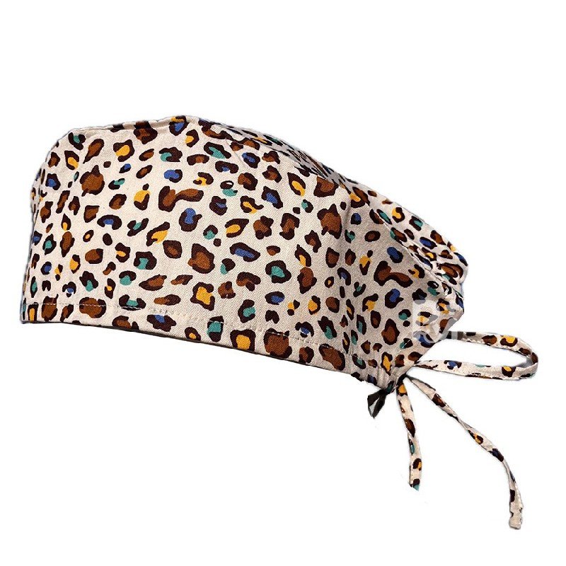Euro Style Unisex Reusable Scrub Cap animal printed – Bulk Wholesale & Customizable