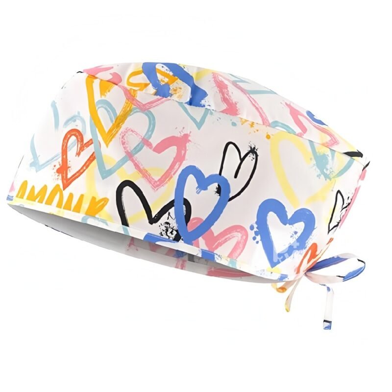 Euro Style Unisex Reusable Scrub Cap Medical Printed – Bulk Wholesale & Customizable