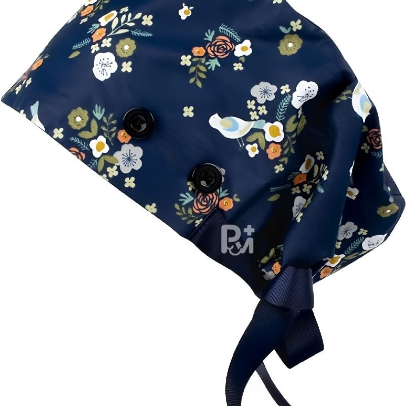 Euro Style Unisex Reusable Scrub Cap flower printed – Bulk Wholesale & Customizable
