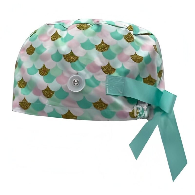 Euro Style Unisex Reusable Scrub Cap flower printed – Bulk Wholesale & Customizable